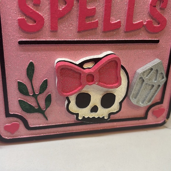 For Her Vanity SPELL BOOK PINK MAKEUP ORGANIZER - Picture 2 of 14